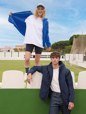 Куртка софтшелл с капюшоном женская Falcon Women, ярко-синяя (royal)