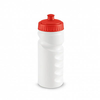 Бутылка для велосипеда Lowry, белая с красным (Красный)