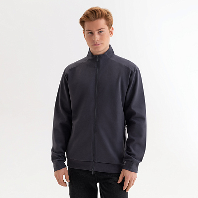 Толстовка на молнии ASTIN антрацит, размер S/M