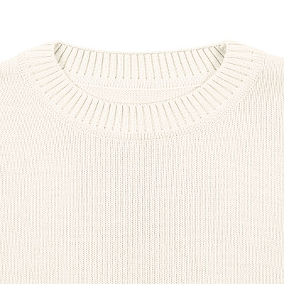 Джемпер оверсайз унисекс Stated в сумке, белый (молочный)