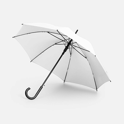 Зонт-трость Standard, голубой (Белый)