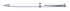 Ручка шариковая Pierre Cardin SLIM. Цвет - белый. Упаковка Е - Фото 1