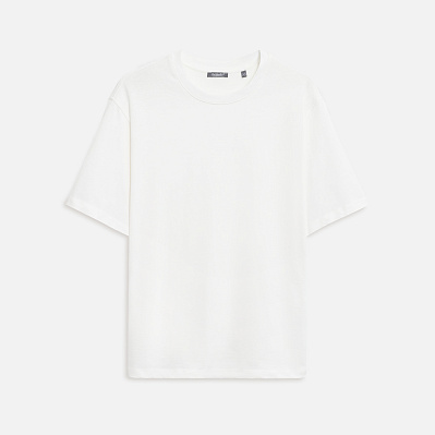 Футболка унисекс RUST NEO, 100% хлопок, 250гр., белый (теплый тон), размер M/L (Белый (теплый тон), белый)