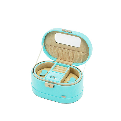 Шкатулка для украшений Jardin D'Ete, цвет бирюзовый, 18,5 х 12,2 х 10 см