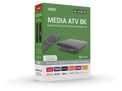Медиаплеер  MEDIA ATV 8K