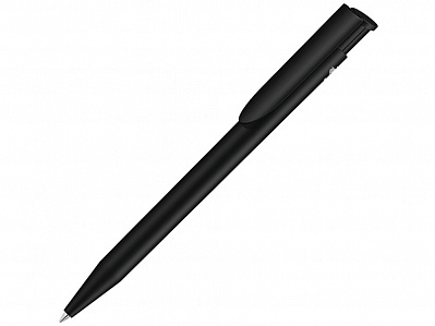 Ручка шариковая из переработанного пластика Happy Recy (Черный)