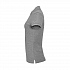 Поло женское PASSION, серый меланж, S, 100% хлопок, 170 г/м2 - Фото 3