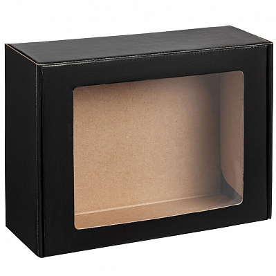 Коробка с окном Visible, черная (Черный)