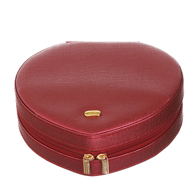 Шкатулка для украшений Jardin D'Ete, цвет бордовый, 16 х 14,8 х 5 см