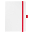 Ежедневник Arctic недатированный, белый/красный - Фото 5