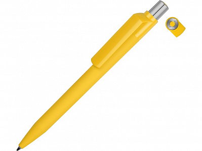 Ручка пластиковая шариковая On Top SI Gum soft-touch (Желтый)