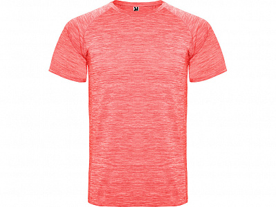 Спортивная футболка Austin мужская (Меланжевый неоновый коралловый)