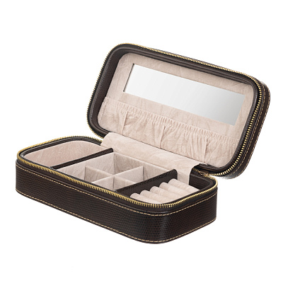 Шкатулка для украшений Jardin D'Ete, цвет коричнево-бежевый, 19,5 х 10 х 6 см (Коричневый)