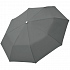 Зонт складной Fiber Alu Light, серый - Фото 2