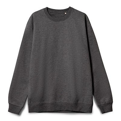 Свитшот унисекс Columbia, черный меланж (Чёрный)