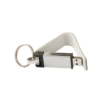 Кожа 17 Фьюжн, синий, 4Гб, переходник мини-универсальный