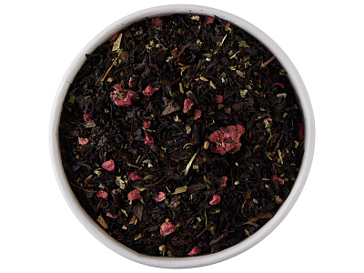 Чай черный Малина с медом и чабрецом, 50 гр.