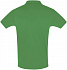 Рубашка поло мужская Perfect Men 180 ярко-зеленая - Фото 2