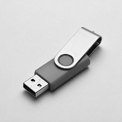 Флеш-карта USB 2.0 8 ГБ Флэш С1 (Тёмно-серый)