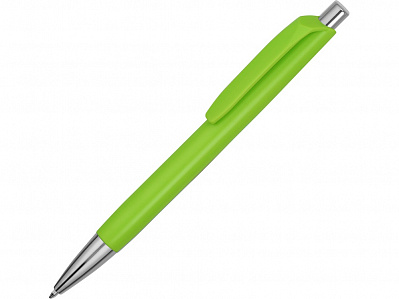 Ручка пластиковая шариковая Gage (Зеленое яблоко матовый/серебристый)