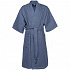 Халат вафельный мужской Boho Kimono, синий - Фото 1