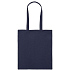 Холщовая сумка Basic 105, темно-синяя - Фото 3