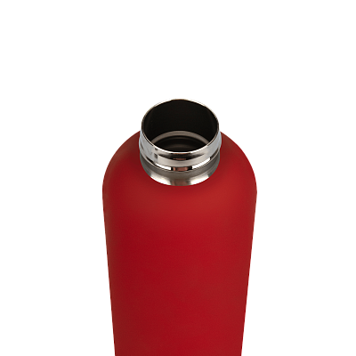 Термобутылка вакуумная герметичная Prima, красная
