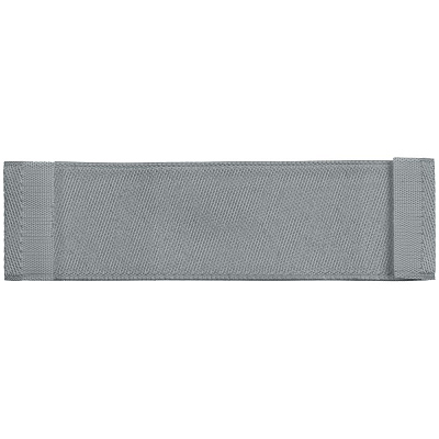 Лейбл тканевый Epsilon, S, серый