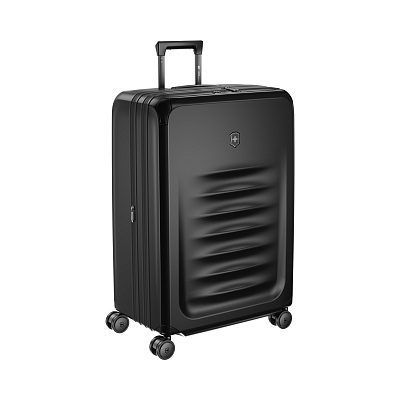 Чемодан VICTORINOX Spectra™ 3.0 Exp. Large Case, чёрный, поликарбонат Sorplas™, 51x32x75 см, 103 л