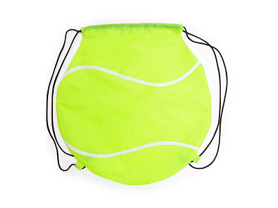 Рюкзак-мешок MILANO в форме теннисного мяча (Неоновый желтый)