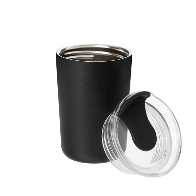 Термокружка вакуумная Страда (Strada), черная