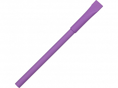 Ручка из переработанной бумаги с колпачком Recycled (Фиолетовый)