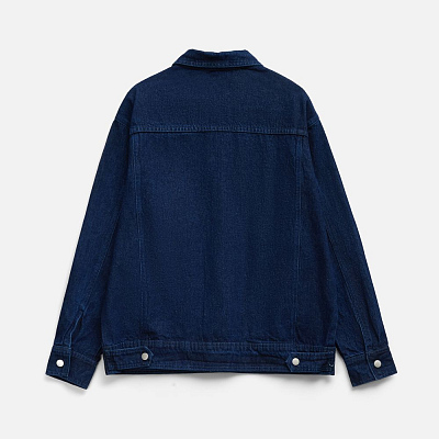 Куртка джинсовая O1, темно-синяя