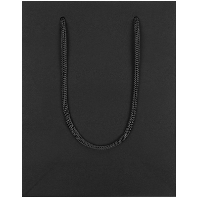 Пакет бумажный Vid S, черный