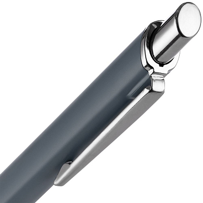 Ручка шариковая Konvent, матовая, серая