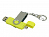 USB 2.0- флешка на 16 Гб с поворотным механизмом и дополнительным разъемом Micro USB - Фото 2