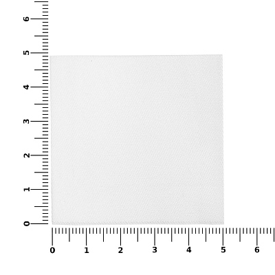 Лейбл тканевый Epsilon, L, белый