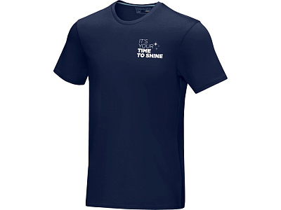 Футболка Azurite из натуральных материалов, мужская