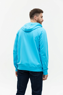 Толстовка мужская STAN с капюшоном на молнии футер без начёса 260, 61