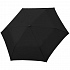 Зонт складной Carbonsteel Slim, черный - Фото 1