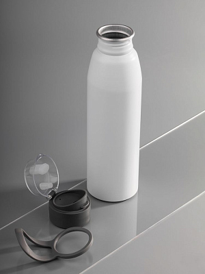 Бутылка для воды Billy Gym, матовая белая