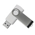 USB flash-карта "Dot" (8Гб), белый, 5,8х2х1,1см,пластик металл - Фото 2