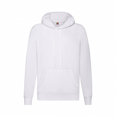 Толстовка без начеса LIGHTWEIGHT HOODED SWEAT 240 (Белый)