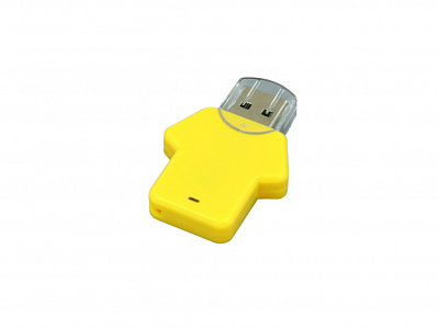 USB 3.0- флешка на 32 Гб в виде футболки (Желтый)