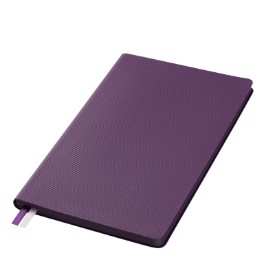 Ежедневник Рейн (Rain) недатированный, фиолетовый (без упаковки, без стикера)
