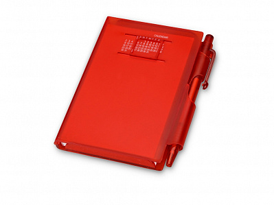 Записная книжка Альманах с ручкой (Красный)