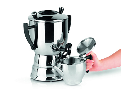 Самовар BEEM модель 2017, 3 литра, серебристый