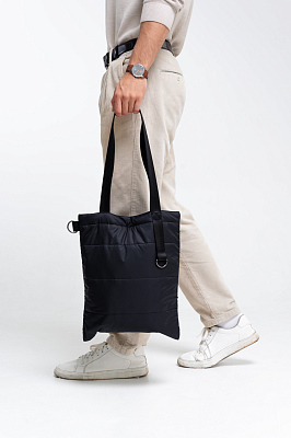 Шоппер Superbag Bubble New (черный)