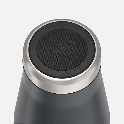Термокружка Icon 710 с поворотной крышкой, черная