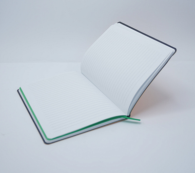 Блокнот (линейка+клетка) BiColor 15,5х21 с резинкой 2659.89